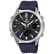 Casio Edifice EFV-C120P-1A2 black dial resin strap men’s watch