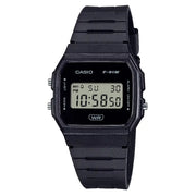 Casio Vintage Digital F-91WB-1ADF Black Dial Resin Strap Unisex Watch