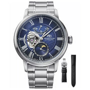 Orient Star Classic M45 F7 RE-BT0006L00B moon phase blue dial 41mm automatic mens watch