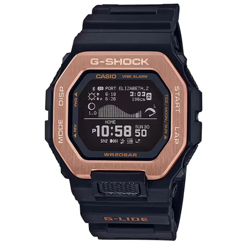 G-Shock Digital GBX-100NS-4DR  Black Dial Resin Men's Watch