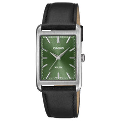 Casio MTP-B215L-3A Leather Strap Men's Watch