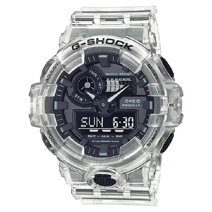 Casio G-Shock GA-700SKE-7A "Pure Skeleton" Men's Watch