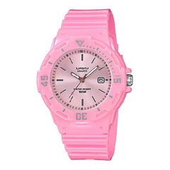 Casio Youth Analog LRW-200H-4E4V Pink Dial Pink Resin Strap Women's Watch