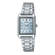 Casio Enticer Ladies Analog LTP-V007D-2EUDF Blue Dial Stainless Steel Women's Watch