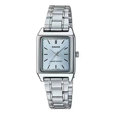 Casio Enticer Ladies Analog LTP-V007D-2EUDF Blue Dial Stainless Steel Women's Watch