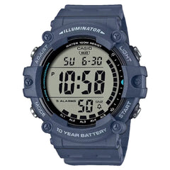 Casio Digital Wide Face AE-1500WH-2AVDF Blue Dial Resin Strap Men's Watch