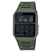 Casio Vintage Digital CA-53WF-3BDF Green Dial Resin Strap Unisex Watch
