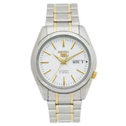 Seiko 5 SNKL47K1 automatic white dial two tone 37mm stainless steel men’s watch