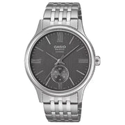 Casio BESIDE BMS-100D-8A grey dial 40.5mm stainless steel men’s watch