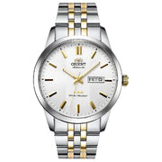 Orient Tristar SAB0B008WB automatic silver white dial 43mm stainless steel men’s watch
