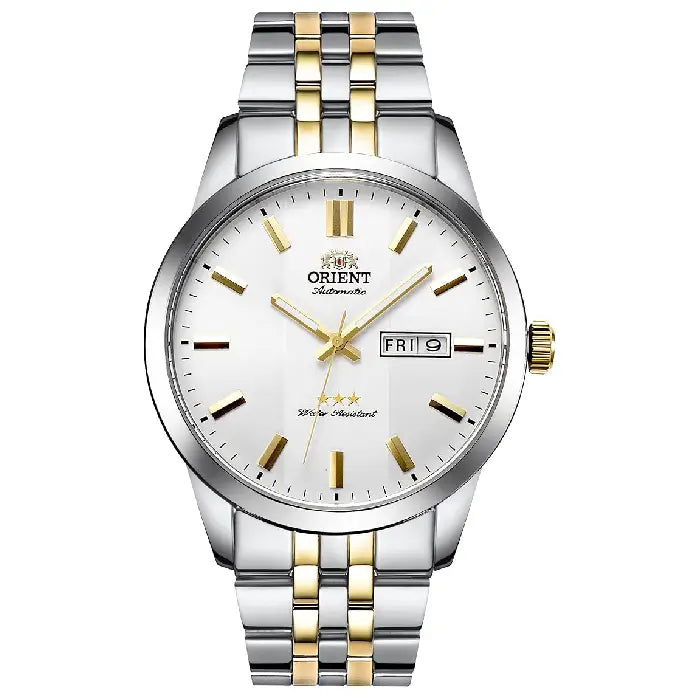 Orient Tristar Automatic SAB0B008WB Silver-White Dial 43mm Stainless Steel Men's Watch