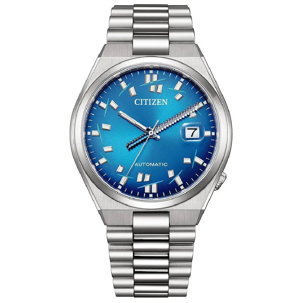 Citizen NJ0157-81L blue dial 40mm stainless steel men's watch