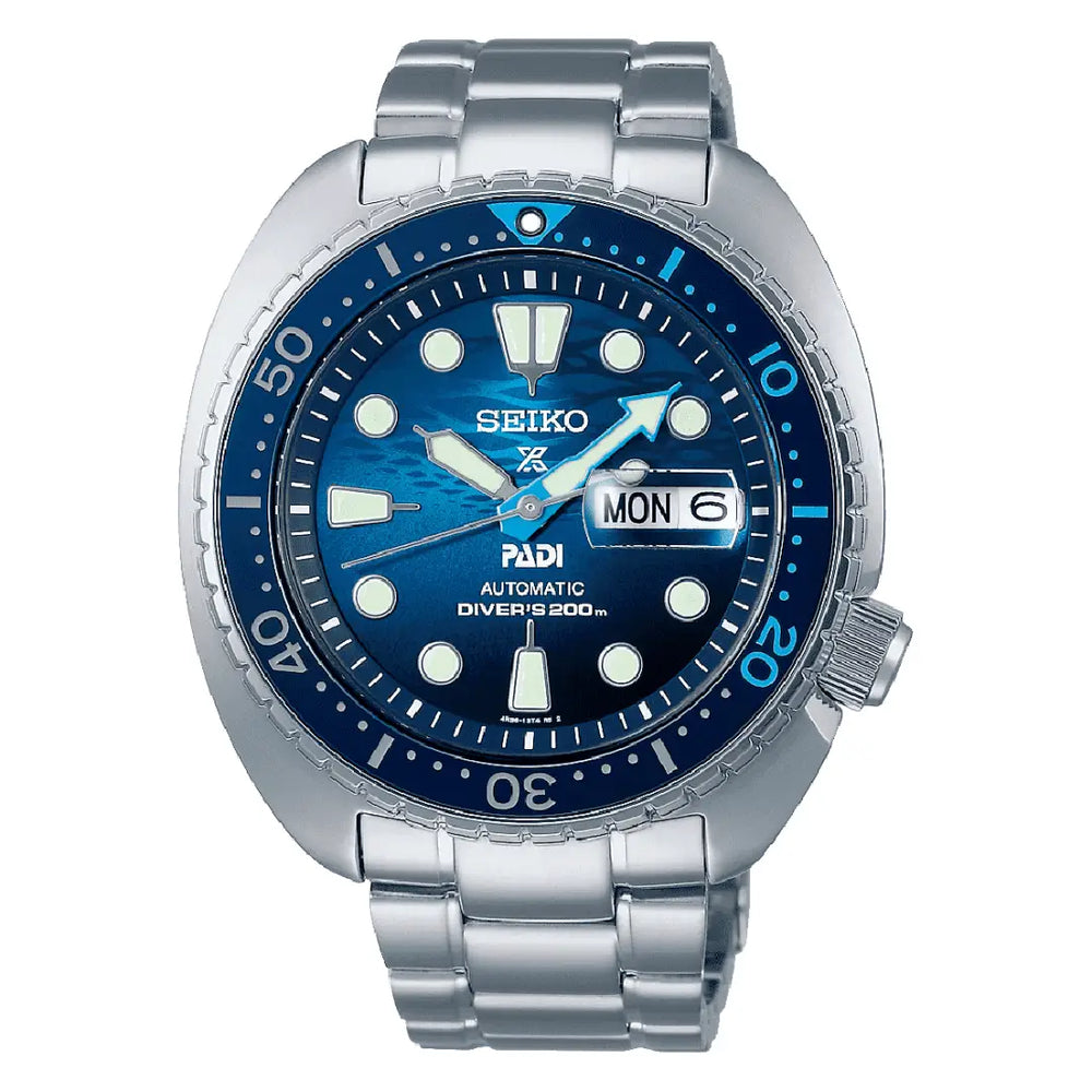 Seiko Prospex The Great Blue 45 Automatic SRPK01K1 Blue Dial 45.0mm Stainless Steel Men's Watch