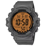 Casio AE-1500WHC-8A wide face military men's digital watch front view