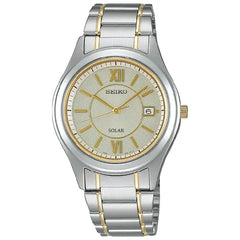 Seiko Selection SBPN065 Two Tone Solar Men's Watch