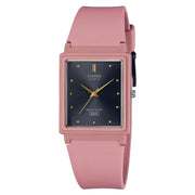 Casio MQ-38UC-4ADF blue dial resin strap unisex watch front view