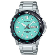 Casio MTD-125D-2A2VDF blue dial stainless steel men's watch