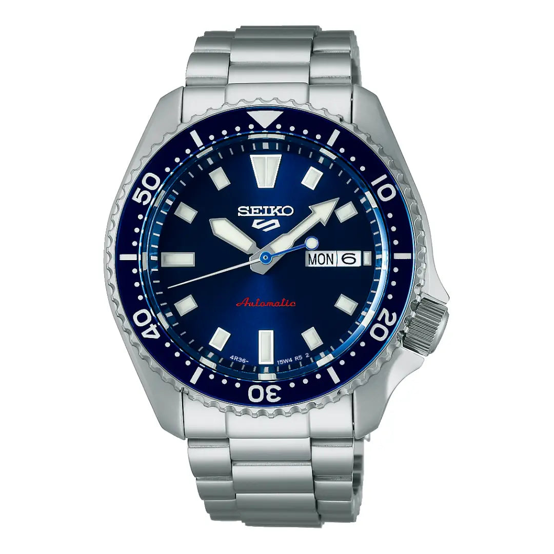 Seiko 5 Sports SKX Series SRPL83 Blue Dial Automatic Stainless Steel Men's Watch