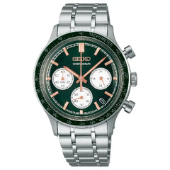 Seiko Spirit Chronograph SBTR057 Green Dial 