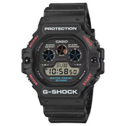 Casio G-Shock Tri-Graph Digital DW-5900U-1D Black Digital Dial 47mm Resin Strap Men's Watch