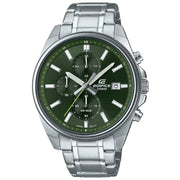 Casio Edifice EFV-610D-3CV green dial stainless steel men's watch