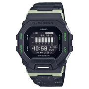 Casio G Shock GBD-200LM-1P G-SQUAD Digital Smartwatch Black Dial Resin Strap Men's Watch