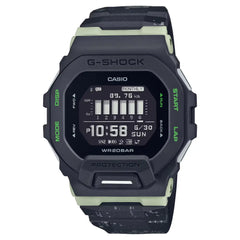 Casio G Shock GBD-200LM-1P G-SQUAD Digital Smartwatch Black Dial Resin Strap Men's Watch