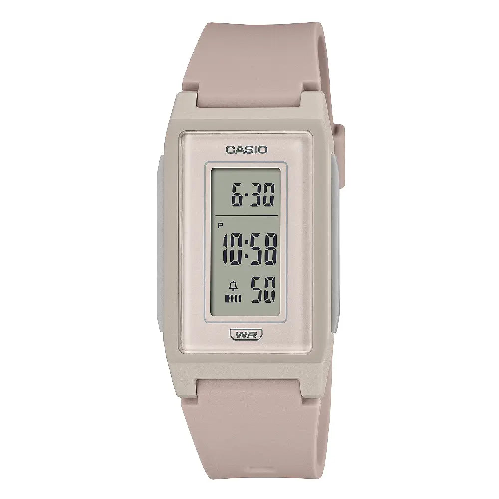 Casio Pop Series Digital LF-10WH-4DF Pink Dial Resin Strap Women's Watch
