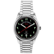 West End Sowar Prima Automatic 8149.10.0788R Green Dial with Eastern Arabic Numerals Stainless Steel Men's Watch