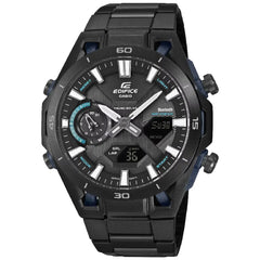 Casio Edifice Sospensione ECB-2300DC-1A Black Dial Stainless Steel Men's Watch