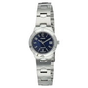 Casio Enticer Ladies Analog LTP-1241D-2A2DF Blue Dial Stainless Steel Women's Watch