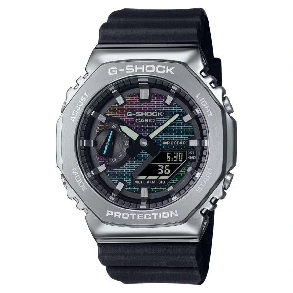 G-Shock Metal Collection GM-2100RW-1ADR Black Dial Stainless Steel Men's Watch