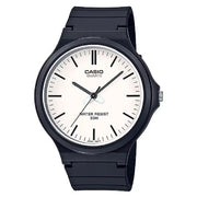 Casio Standard Analog MW-240-7EVDF White Dial Resin Strap Men's Watch