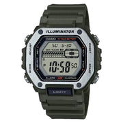 Casio Youth Digital MWD-110H-3AVDF Grey Digital Dial 47.2mm Resin Strap Men's Watch