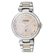 Citizen Eco-Drive Radio-Controlled EC2004-54X Pink Dial Two-Tone 36mm Stainless Steel Women's Watch