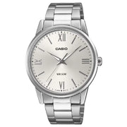 Casio Enticer Classic Analog MTP-1303DD-7A Silver Dial Stainless Steel Men's Watch