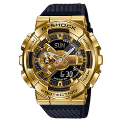 Casio G-Shock Metal Collection GM-110G-1A9DR Gold Dial Stainless Steel Men's Watch