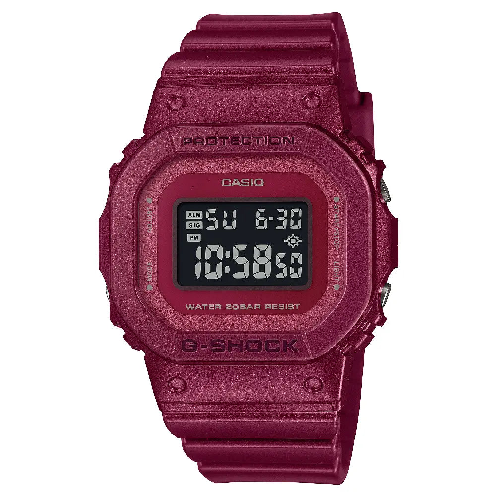Casio G-Shock GMD-S5600RB-4DR Red & Black "Metallic Accent" Digital Women's Watch
