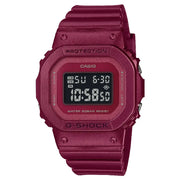 Casio G-Shock GMD-S5600RB-4DR red black metallic accent digital women’s watch