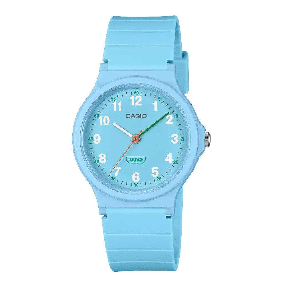 Casio Youth Analog LQ-24B-2BDF Blue Dial Resin Strap Women's Watch