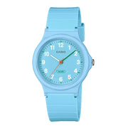 Casio Youth Analog LQ-24B-2BDF Blue Dial Resin Strap Women's Watch