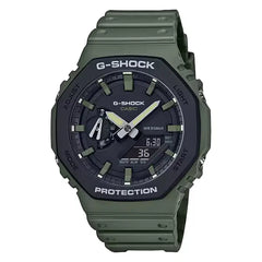 Casio G-Shock Casual GA-2110SU-3ADR Black Dial Resin Men's Watch
