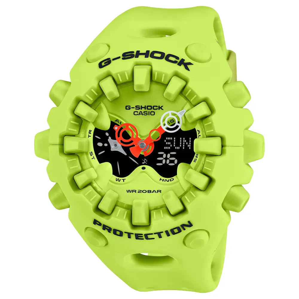 Casio G Shock GA-V01-9A “Alien Eyes” Analog-Digital Green Dial Resin Strap Men's Watch