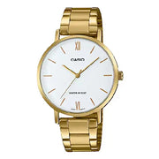 Casio Enticer Ladies Analog LTP-VT01G-7BUDF Silver Dial Stainless Steel Women's Watch