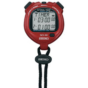Seiko Solar Stopwatch SVAJ103 Digital LCD Resin Strap Watch