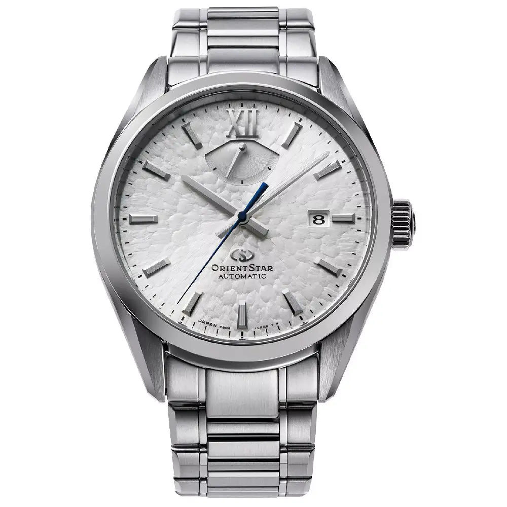 Orient Star RE-BX0002S00B white dial 40mm stainless steel automatic mens watch