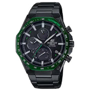 Casio Edifice EQB-1100XDC-1A green octagon slim chronograph stainless steel men's watch