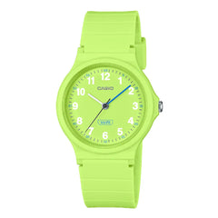 Casio Youth Analog LQ-24B-3BDF Green Dial Resin Strap Women's Watch