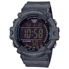 Casio Digital Wide Face AE-1500WH-8BVDF Grey Dial Resin Strap Men's Watch