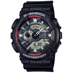 Casio G-Shock X-Large Combi Analog Digital GA-110RL-1A Black Dial 51.2mm Resin Strap Men's Watch